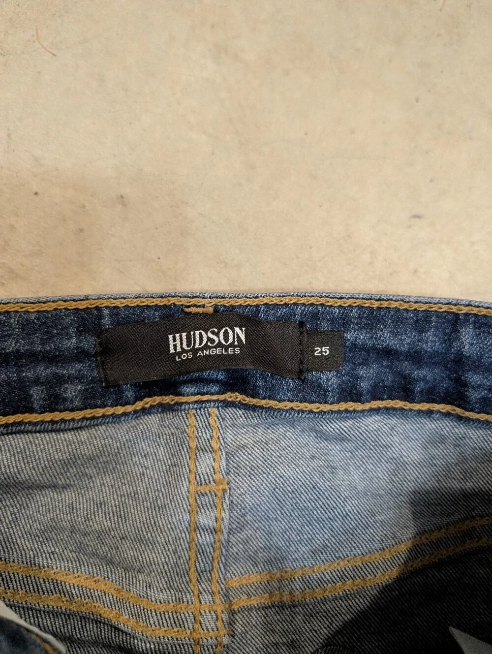 Hudson Holly Flare Leg Jeans Women's 25 Denim High Rise